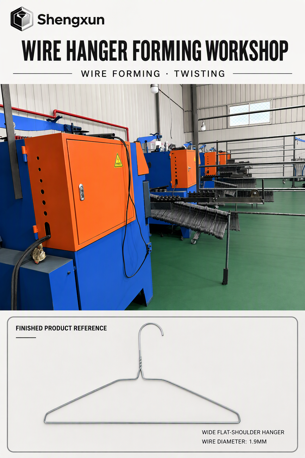 Galvanized Flat Shoulder Wire Hanger product view 10