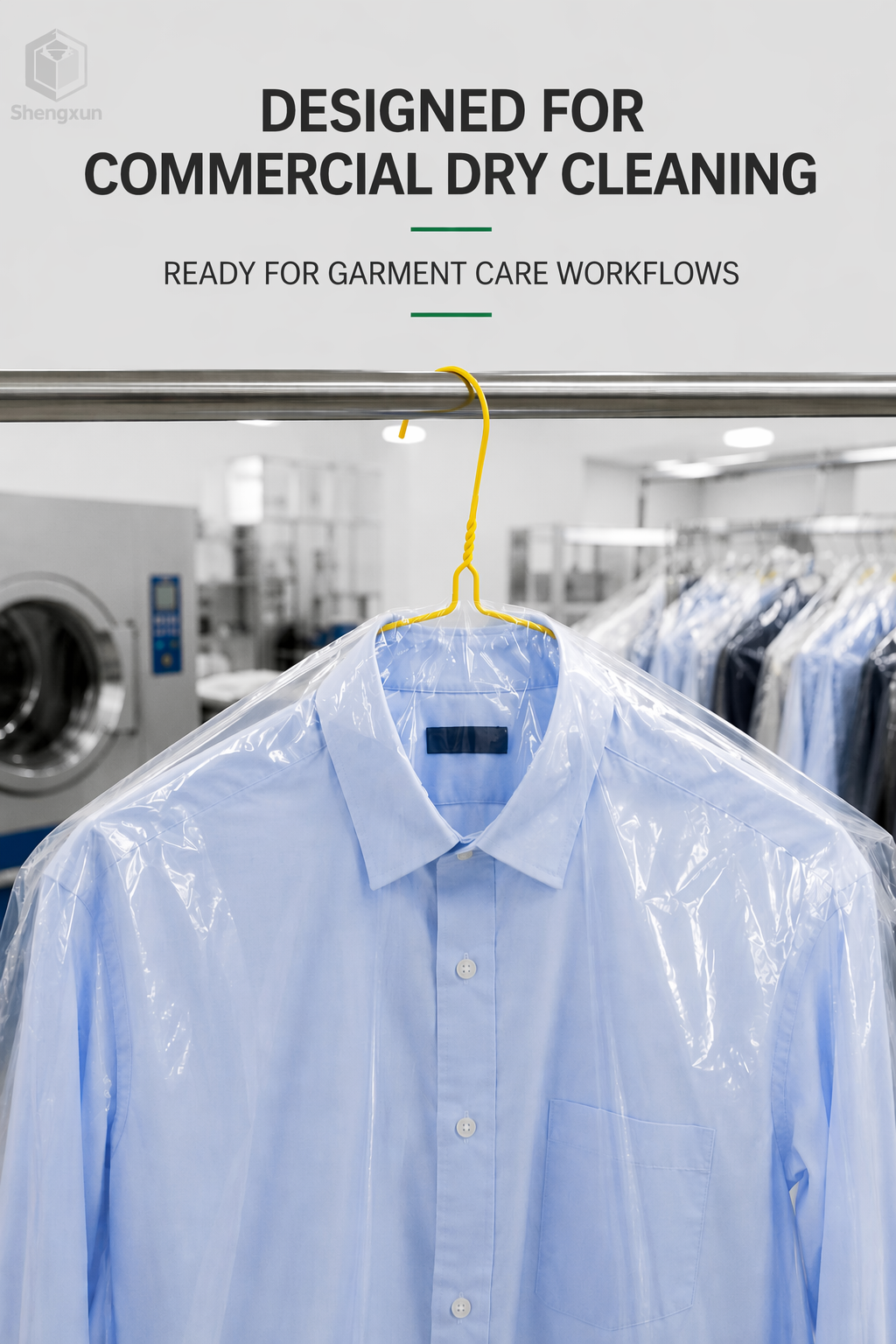 Yellow Coated Flat Shoulder Wire Hanger product view 9